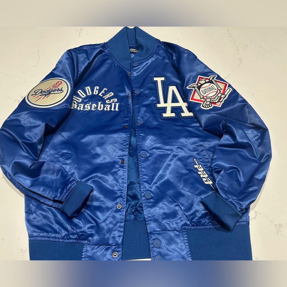 Dodger Special Edition Satin Bomber Jacket